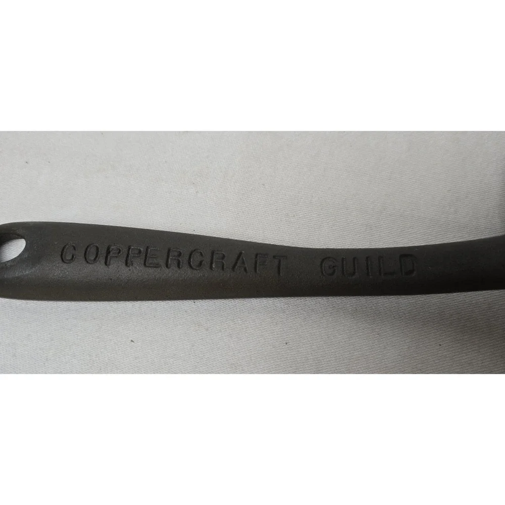 Coppercraft Guild Copper‎ Skillet/Pan 10.5 x 1.5 Cast Iron Handle Vintage